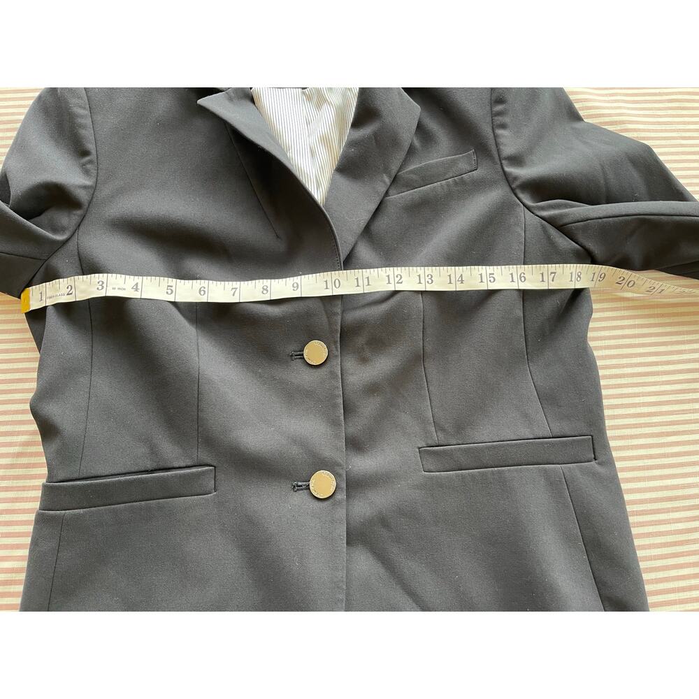 Calvin Klein Women's Blazer Navy Blue Two-Button Size 8 Buisness professional - Picture 8 of 9